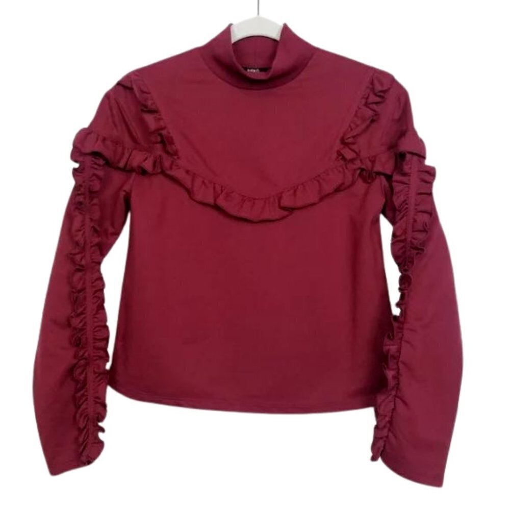 Buffalo Berry Ruffle Top - Picture 2 of 4